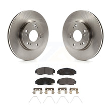 Load image into Gallery viewer, Front Disc Brake Rotors And Ceramic Pads Kit For Honda Civic