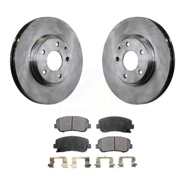 [Front] 2013-2015 Mazda CX-5 Premium OE Brake Rotors & Ceramic Pads Kit For Max Braking