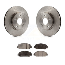 Charger l&#39;image dans la galerie, Front Disc Brake Rotors And Ceramic Pads Kit For Honda Accord