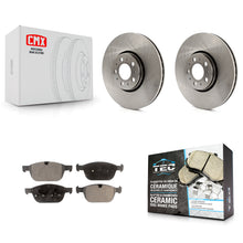 Charger l'image dans la galerie, Front Brake Rotor Ceramic Pad Kit For 03-14 Volvo XC90 With 328mm Diameter