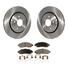 Load image into Gallery viewer, Front Disc Brake Rotors And Ceramic Pads Kit For Honda Pilot Acura MDX Ridgeline