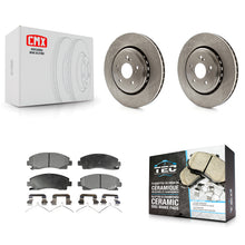 Load image into Gallery viewer, [Front] 2015-2020 Acura TLX Premium OE Brake Rotors &amp; Ceramic Pads Kit For Max Braking