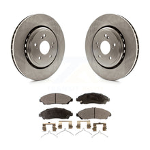 Load image into Gallery viewer, Front Disc Brake Rotors And Ceramic Pads Kit For 2014-2016 Acura MDX