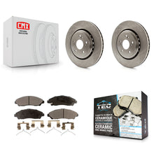 Load image into Gallery viewer, [Front] 2014-2016 Acura MDX Premium OE Brake Rotors &amp; Ceramic Pads Kit For Max Braking