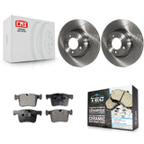 Front Brake Rotors Ceramic Pad Kit For BMW 328i xDrive 428i Gran Coupe 228i 330e