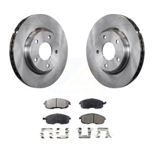 Load image into Gallery viewer, Front Disc Brake Rotors And Ceramic Pads Kit For Nissan Sentra