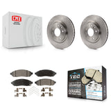 Front Brake Rotor Ceramic Pad Kit For Nissan LEAF Vehicles Manufactured In Japan
