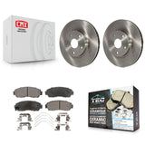 [Front] 2016-2019 Subaru Legacy 2.5L Premium OE Brake Rotors & Ceramic Pads Kit For Max Braking