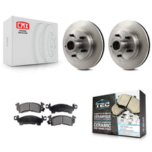 Charger l'image dans la galerie, Front Brake Rotor Ceramic Pad Kit For Chevrolet C10 G20 GMC Cadillac C1500 G2500