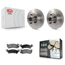 Charger l'image dans la galerie, Front Disc Brake Rotors Hub And Ceramic Pads Kit For Chevrolet Astro GMC Safari