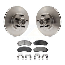 Load image into Gallery viewer, Front Disc Brake Rotors Hub And Ceramic Pad Kit For Ford Explorer Sport Trac RWD