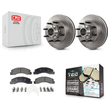 Charger l'image dans la galerie, Front Disc Brake Rotor Ceramic Pad Kit For Ford F-250 Super Duty F-350 Excursion