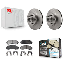 Charger l'image dans la galerie, [Front] 2010-2011 Ford Ranger RWD Premium OE Brake Rotors &amp; Ceramic Pads Kit For Max Braking