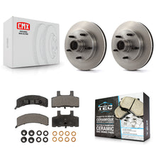 Load image into Gallery viewer, [Front] 1994-1999 Dodge Ram 1500 RWD Premium OE Brake Rotors &amp; Ceramic Pads Kit For Max Braking