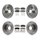 Front Rear Brake Rotors & Ceramic Pad Kit For Cadillac DeVille Buick Park Avenue
