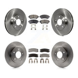 Front Rear Brake Rotors & Ceramic Pad Kit For Cadillac DeVille Buick Park Avenue