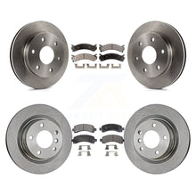 Charger l'image dans la galerie, Front Rear Brake Rotor And Ceramic Pad Kit For Chevrolet Express 2500 GMC Savana