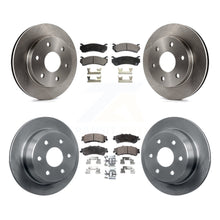 Charger l&#39;image dans la galerie, Front Rear Brake Rotor &amp; Ceramic Pad Kit For Chevrolet Silverado 1500 GMC Sierra