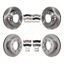 Load image into Gallery viewer, Front Rear Brake Rotors Ceramic Pad Kit For Chevrolet Silverado 2500 HD GMC 3500