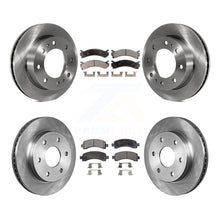 Load image into Gallery viewer, Front Rear Brake Rotor And Ceramic Pad Kit For Chevrolet Express 2500 GMC Savana