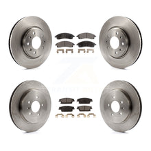 Load image into Gallery viewer, Front Rear Disc Brake Rotors And Ceramic Pad Kit For 2006-2007 Cadillac CTS Base