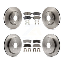 Load image into Gallery viewer, Front Rear Brake Rotors &amp; Ceramic Pad Kit For Cadillac Seville With Vented Rotor