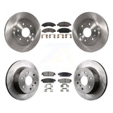 Front Rear Brake Rotor & Ceramic Pad Kit For Chevrolet Silverado 1500 GMC Sierra