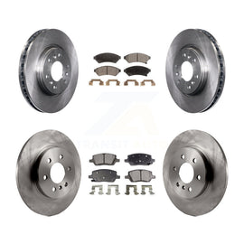 Front Rear Disc Brake Rotor Ceramic Pad Kit For Chevrolet Uplander Buick Terraza