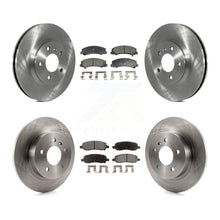 Charger l'image dans la galerie, Front Rear Disc Brake Rotors And Ceramic Pads Kit For Buick Lucerne
