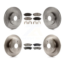 Load image into Gallery viewer, Front Rear Disc Brake Rotors &amp; Ceramic Pad Kit For Suzuki Verona Chevrolet Epica