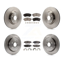 Load image into Gallery viewer, Front Rear Brake Rotor &amp; Ceramic Pad Kit For Cadillac CTS With Heavy Duty Brakes