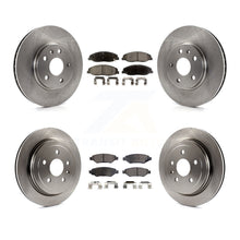 Charger l&#39;image dans la galerie, Front Rear Disc Brake Rotors And Ceramic Pads Kit For Cadillac CTS