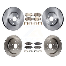 Charger l&#39;image dans la galerie, [Front+Rear] 2010-2015 Chevrolet Camaro LT LS Premium OE Brake Rotors &amp; Ceramic Pads Kit For Max Braking
