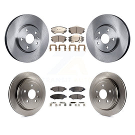 [Front+Rear] 2010-2015 Chevrolet Camaro LT LS Premium OE Brake Rotors & Ceramic Pads Kit For Max Braking