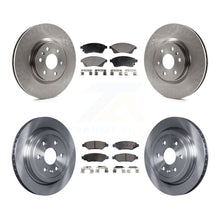 Charger l'image dans la galerie, Front Rear Disc Brake Rotors And Ceramic Pads Kit For Cadillac SRX Saab 9-4X