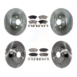 Front Rear Disc Brake Rotors & Ceramic Pad Kit For Chevrolet Cruze Sonic Limited