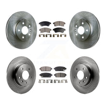 Charger l'image dans la galerie, Front Rear Disc Brake Rotors And Ceramic Pads Kit For Chevrolet Cruze