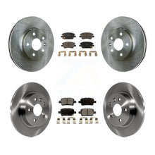 Charger l'image dans la galerie, Front Rear Disc Brake Rotors And Ceramic Pads Kit For Chevrolet Cruze