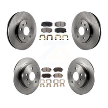 Load image into Gallery viewer, Front Rear Disc Brake Rotors And Ceramic Pads Kit For Chevrolet Malibu Limited