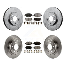 Load image into Gallery viewer, Front Rear Brake Rotors Ceramic Pad Kit For Chevrolet Equinox Malibu GMC Terrain