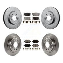 Charger l'image dans la galerie, Front Rear Brake Rotors Ceramic Pad Kit For Chevrolet Equinox Malibu GMC Terrain