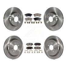 Charger l'image dans la galerie, Front Rear Disc Brake Rotors And Ceramic Pads Kit For Cadillac ATS