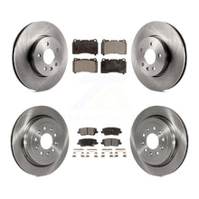 Load image into Gallery viewer, Front Rear Disc Brake Rotors And Ceramic Pads Kit For Cadillac ATS