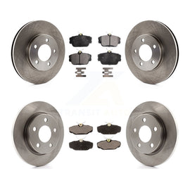 [Front+Rear] 1994-1995 Ford Taurus SHO Premium OE Brake Rotors & Ceramic Pads Kit For Max Braking