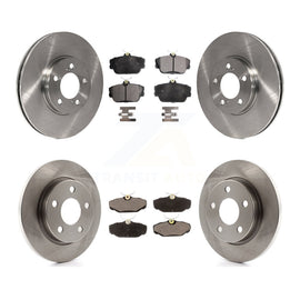 Front Rear Brake Rotor And Ceramic Pad Kit For Ford Taurus Mercury Sable Lincoln