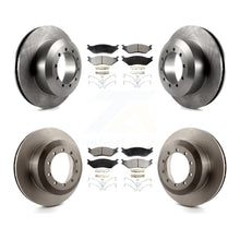 Charger l&#39;image dans la galerie, Front Rear Brake Rotors Ceramic Pad Kit For Ford F59 F-53 Motorhome Chassis F-59