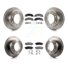 Charger l'image dans la galerie, Front Rear Brake Rotor &amp; Ceramic Pad Kit For Ford F-250 Super Duty Excursion 4WD