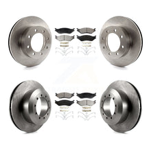 Load image into Gallery viewer, Front Rear Brake Rotor And Ceramic Pad Kit For Ford E-550 Super Duty F-450 F-550