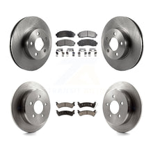 Load image into Gallery viewer, Front Rear Disc Brake Rotor And Ceramic Pad Kit For Ford Explorer Sport Trac 4WD