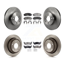 Charger l'image dans la galerie, Front Rear Disc Brake Rotors And Ceramic Pads Kit For Ford Ranger Mazda B4000